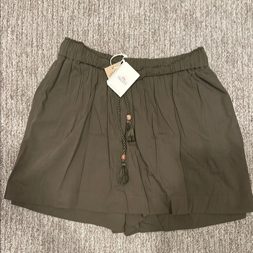 Faherty Marina Seersucker Short
